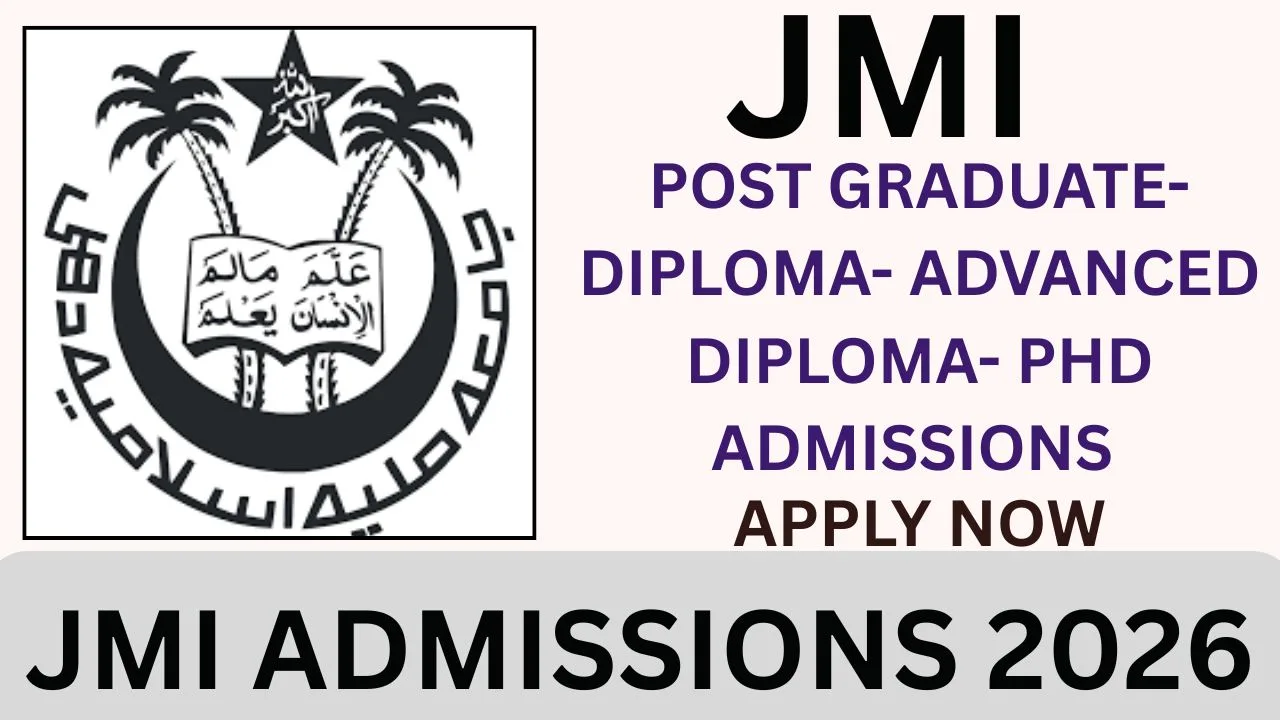 JMI ADMISSIONS 2026