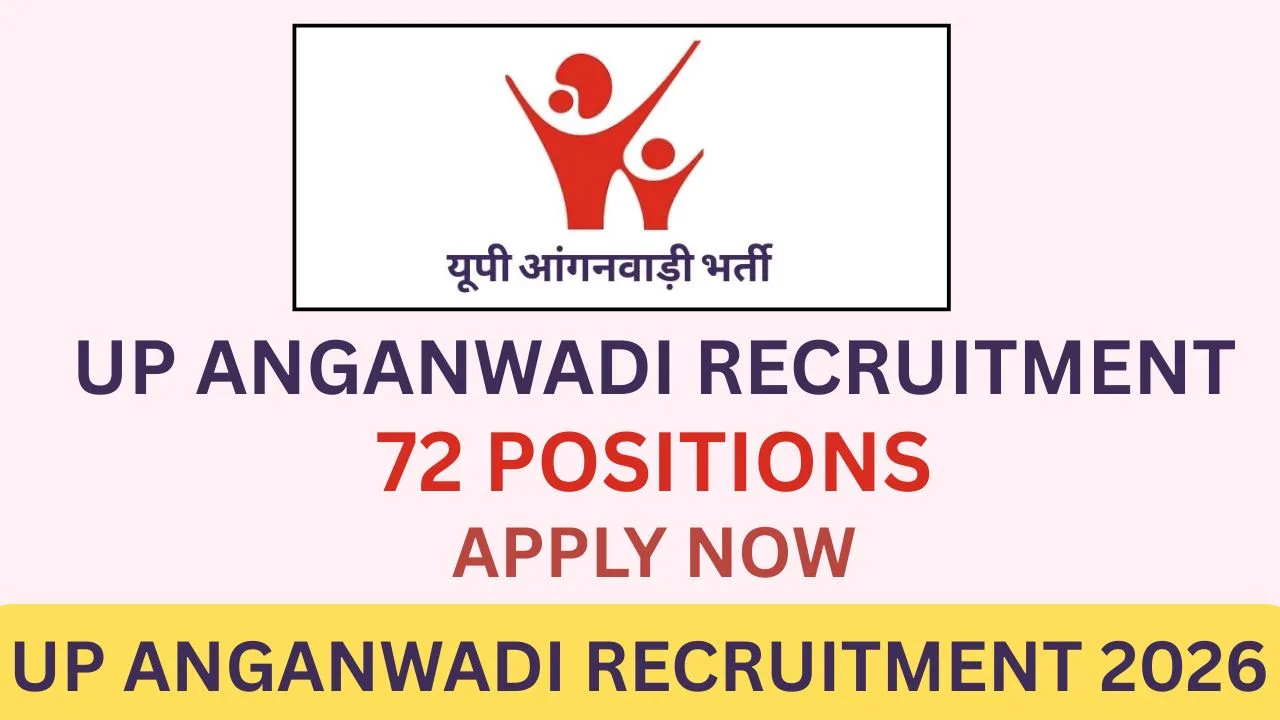 UP ANGANWADI RECRUITMENT 2026