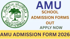 AMU ADMISSION FORM 2026