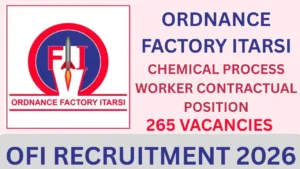 OFI RECRUITMENT 2026